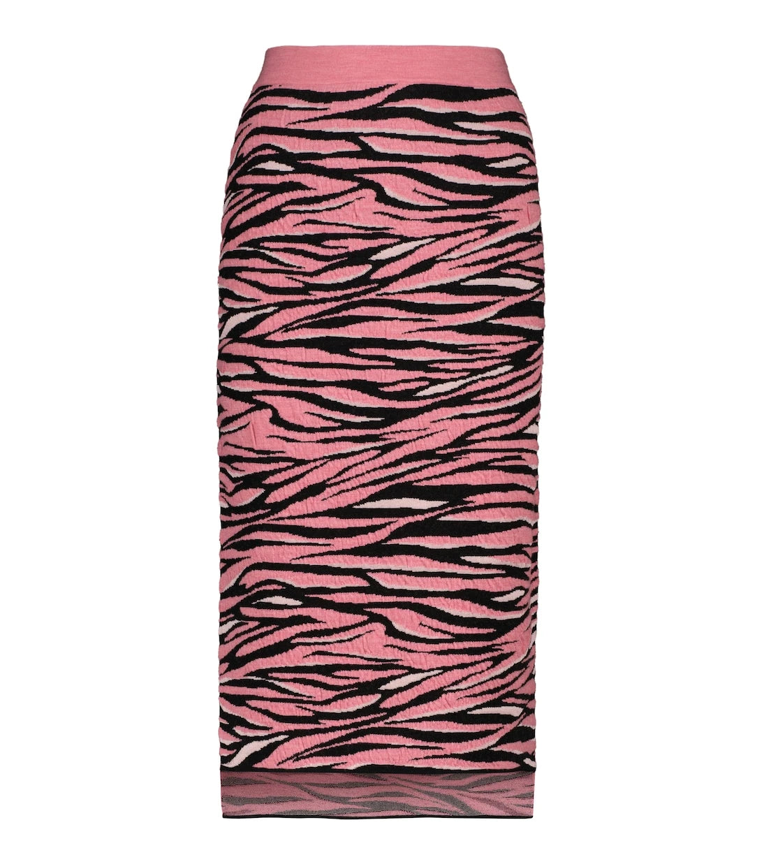 Stella McCartney - Animal jacquard midi skirt