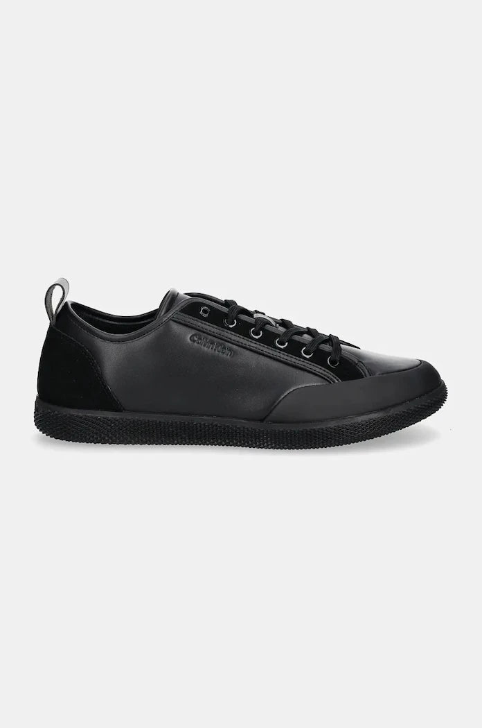 Кожени маратонки Calvin Klein LOW TOP LACE UP