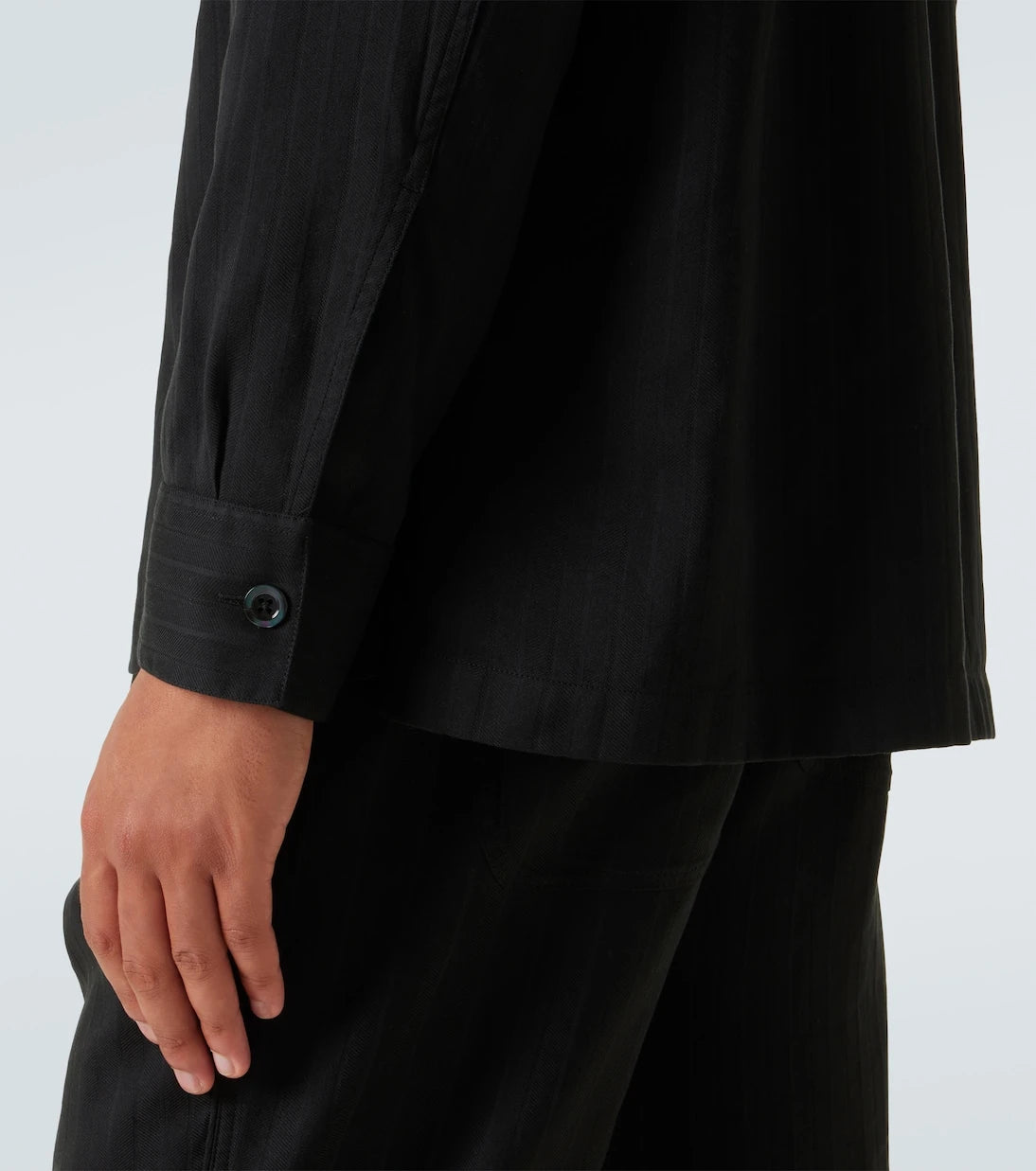 Tom Ford - Striped cotton and silk shirt