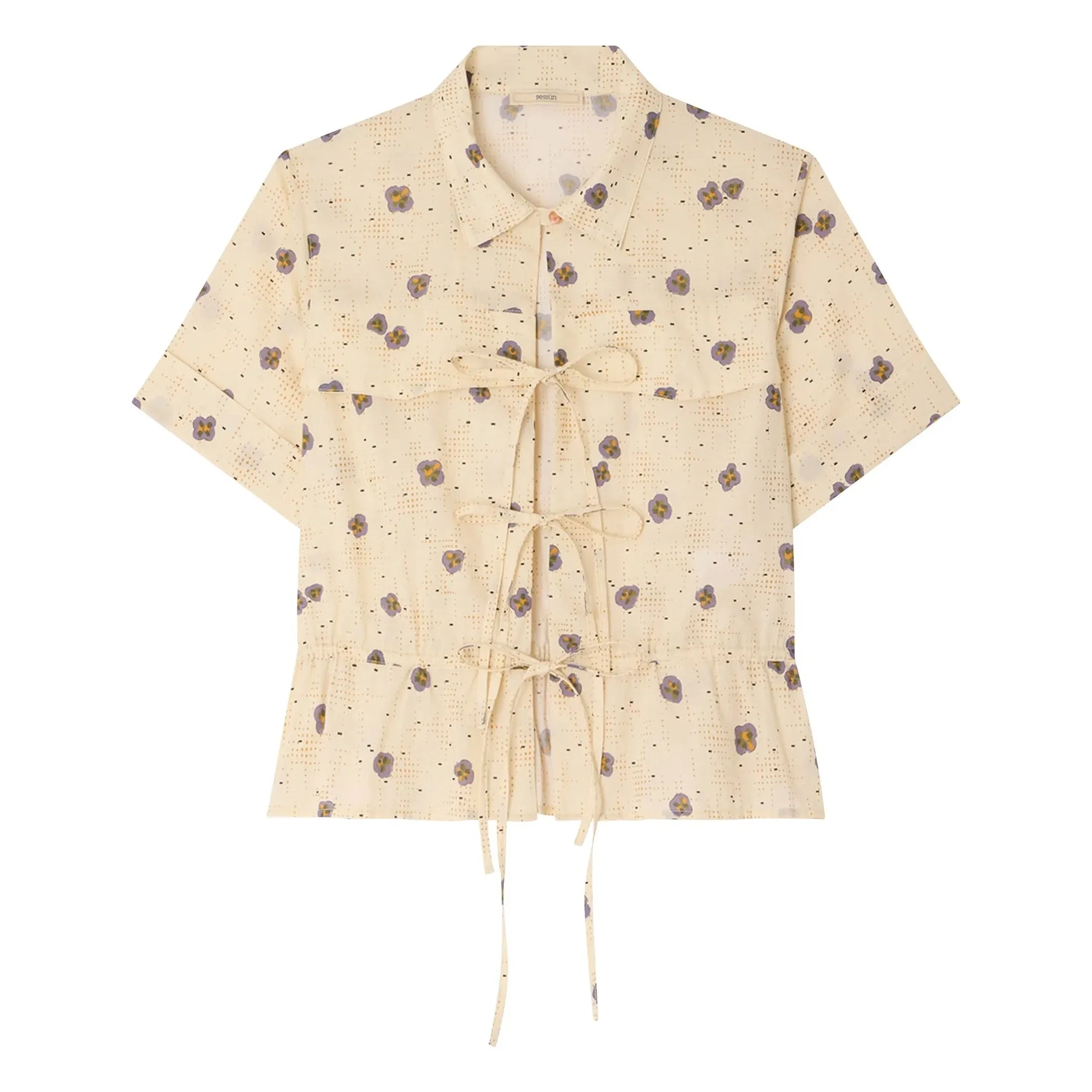 Sessùn - Chiavari cotton blouse | Cream