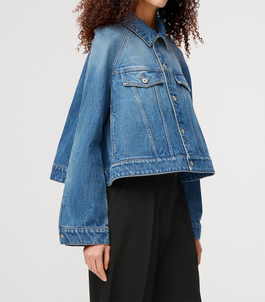LOEWE Blue Trapeze Denim Jacket
