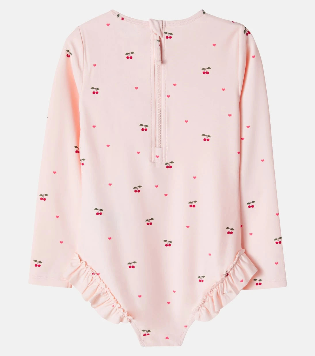 Konges Sløjd - Merle printed ruffled rashguard swimsuit