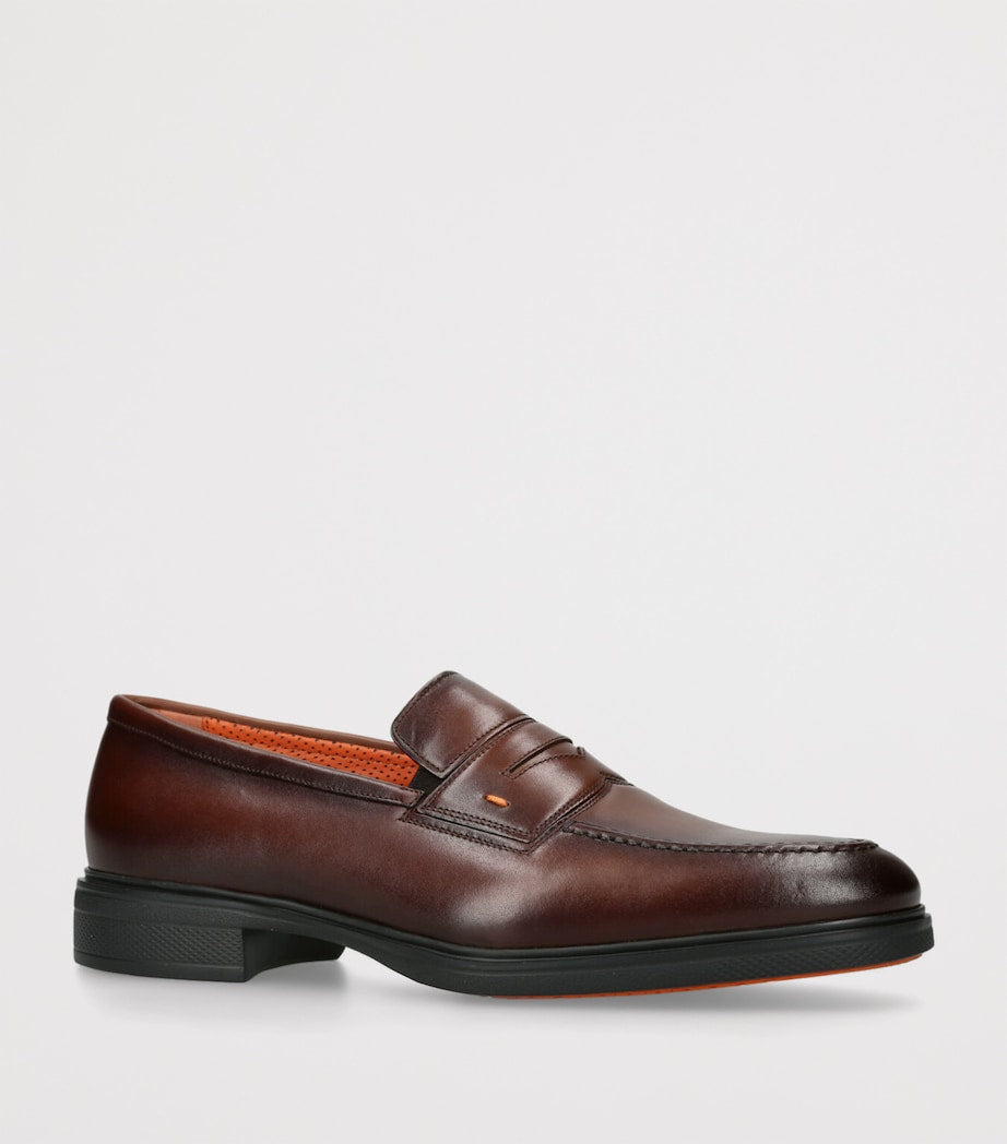 Leather Easy Penny Loafers