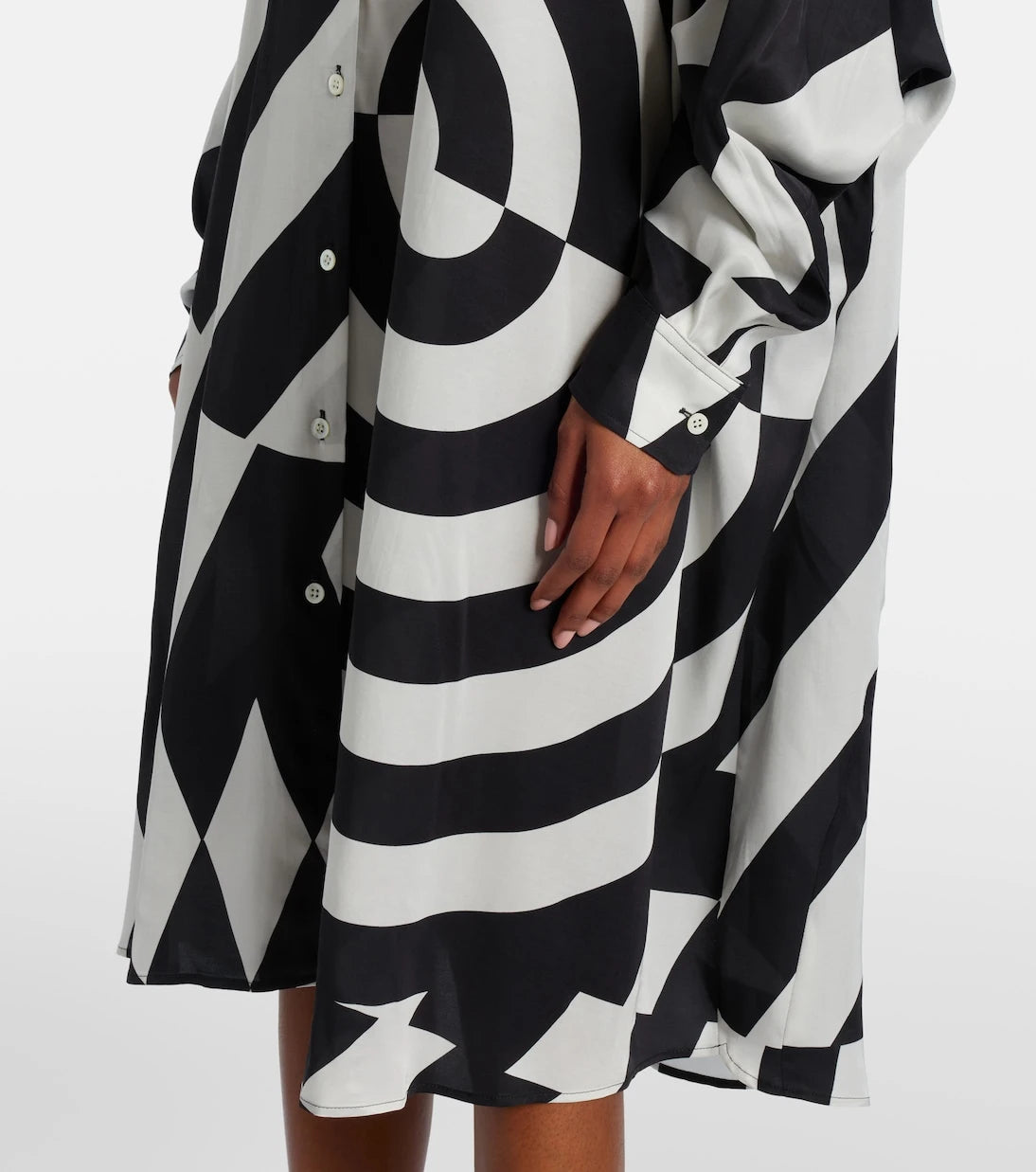 Dries Van Noten - Printed shirt dress