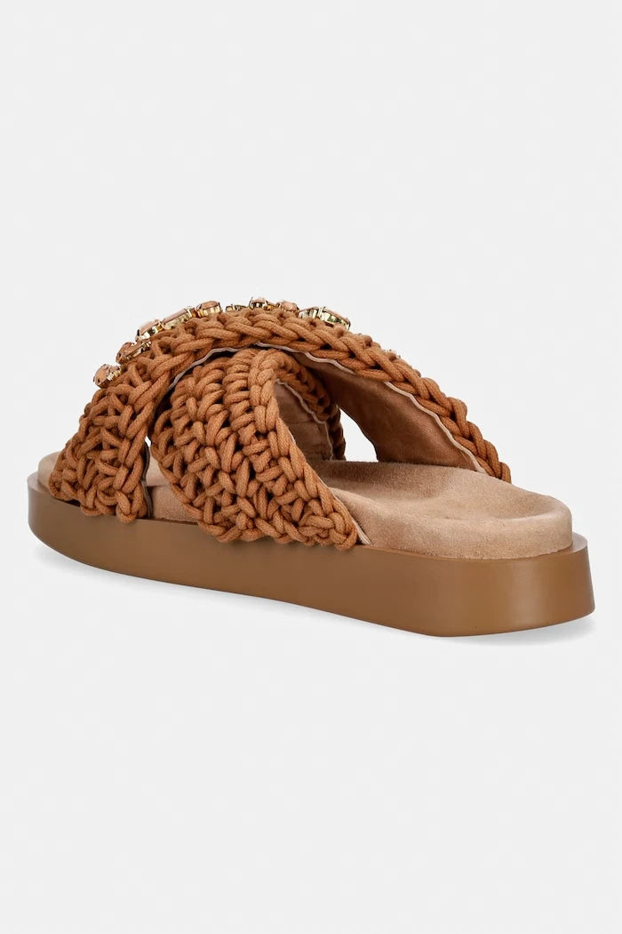 Inuikii Kadın Woven Stones Terlik