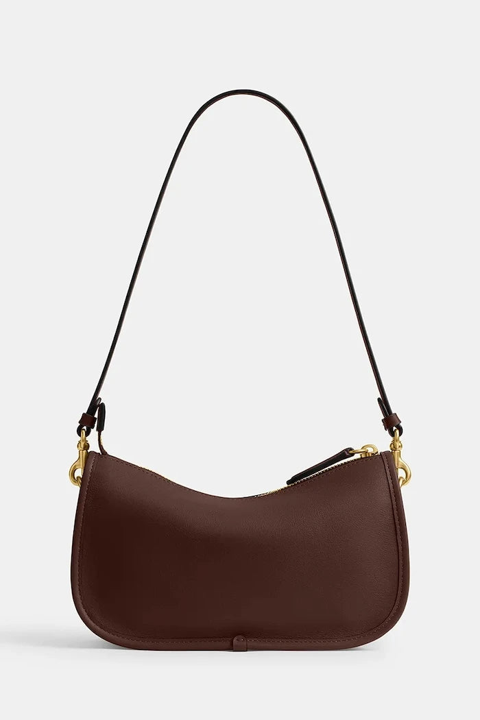 Coach чанта дамска от кожа Waverly