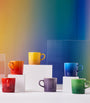 Stoneware Rainbow Mugs (Set of 6)