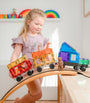 Connetix Tiles Rainbow Transport Pack Play Set