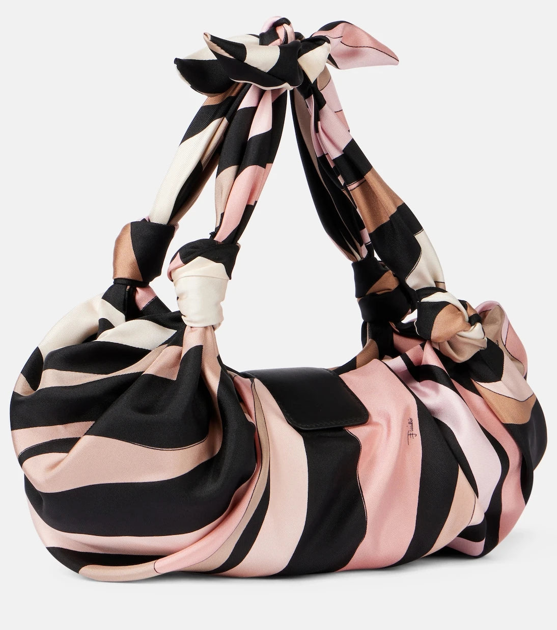 Pucci - Small twill shoulder bag