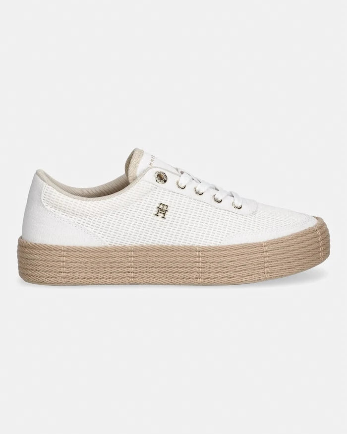 Tommy Hilfiger TH FOXING PLATFORM ROPE alçak kadın spor ayakkabı