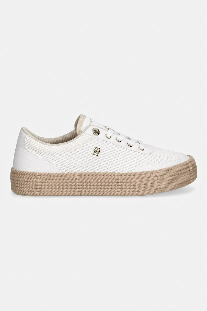 Tommy Hilfiger TH FOXING PLATFORM ROPE alçak kadın spor ayakkabı