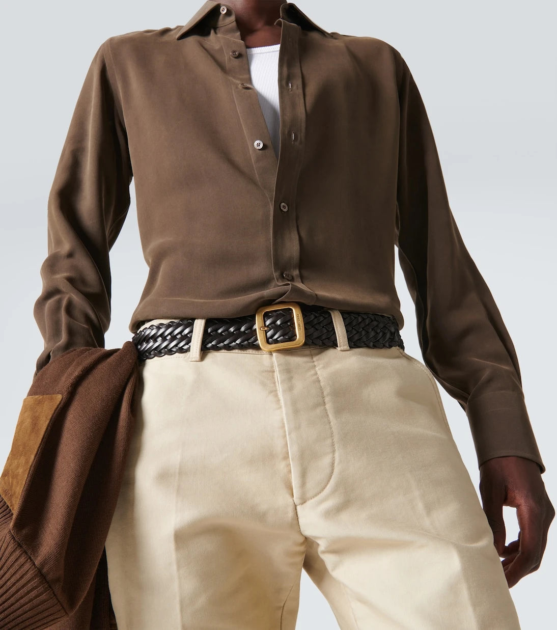 Tom Ford - Woven leather belt