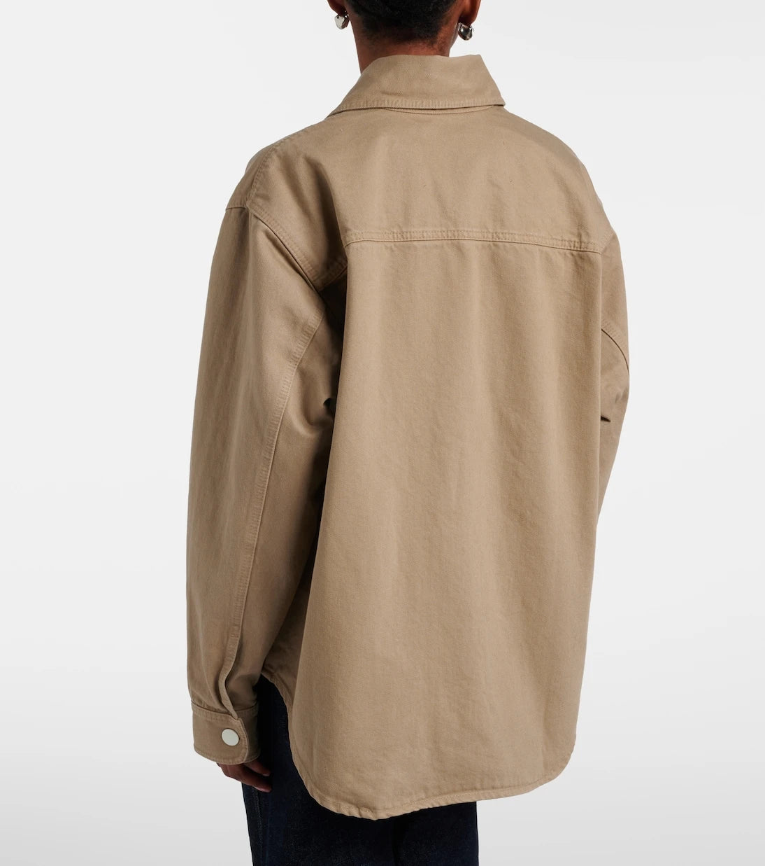 Ami Paris - Ami De Cœur cotton overshirt