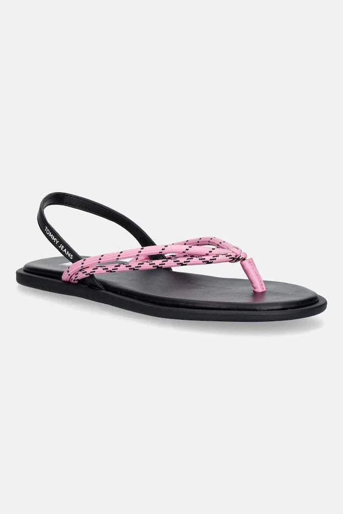 Tommy Jeans kadın sandalet TJW CASUAL ROPE SANDAL