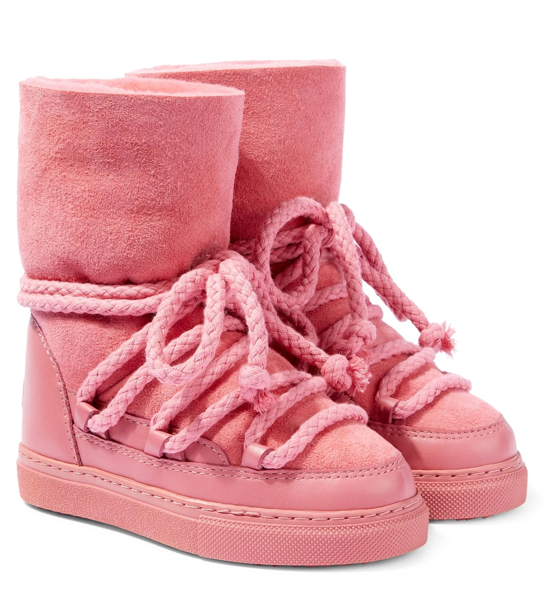 Inuikii Kids - Classic High leather-trimmed ankle boots