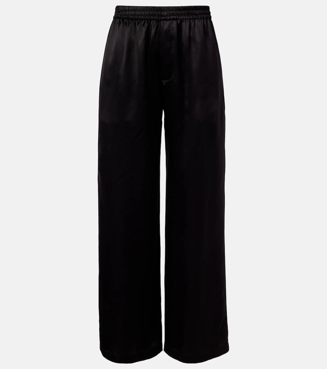 Saint Laurent - Silk satin straight pants
