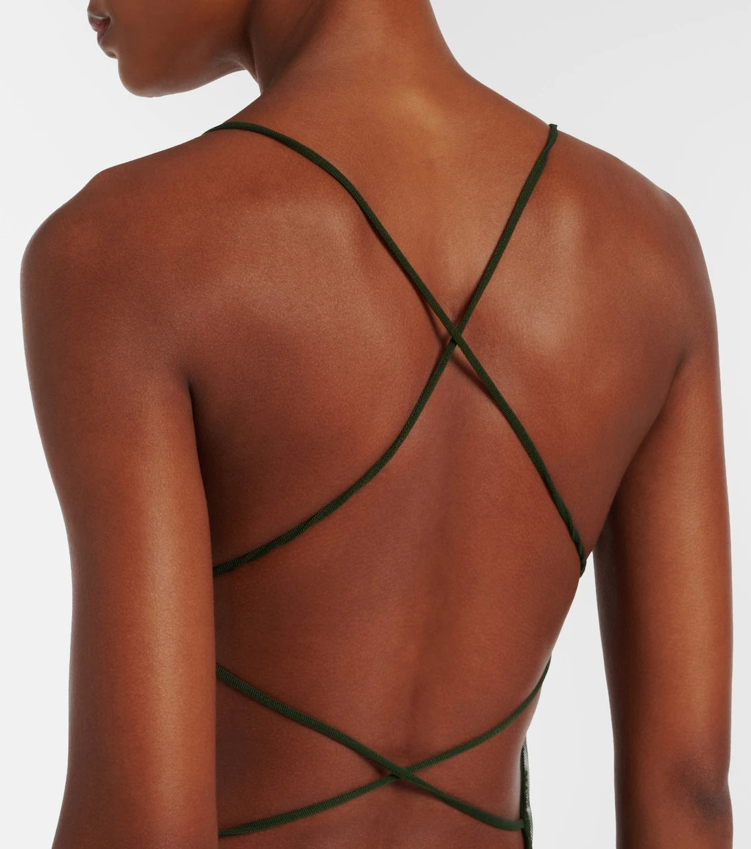 Norma Kamali - Fara sequined swimsuit