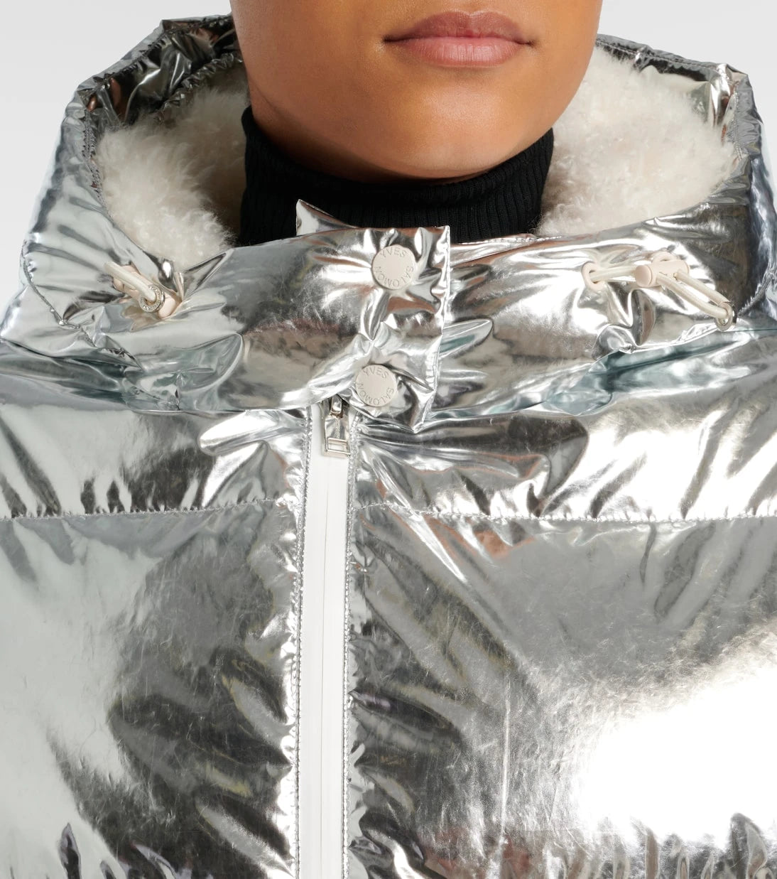 Yves Salomon - Hooded down ski jacket