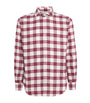 Cotton-Blend Check Shirt
