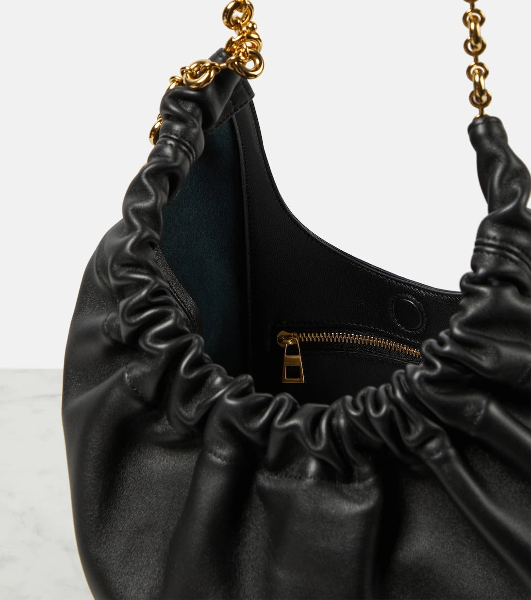 Loewe - Squeeze Small leather shoulder bag