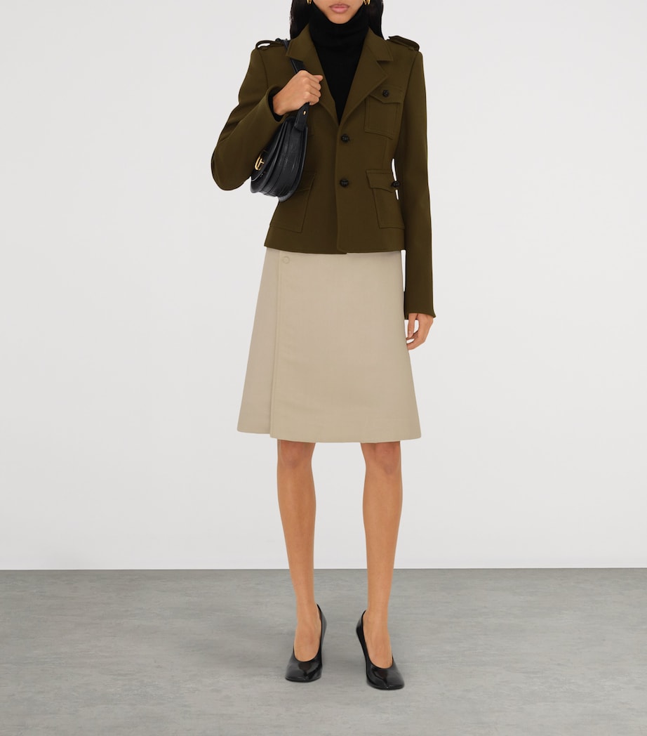 Burberry Black Small Rocking Horse Shoulder Bag