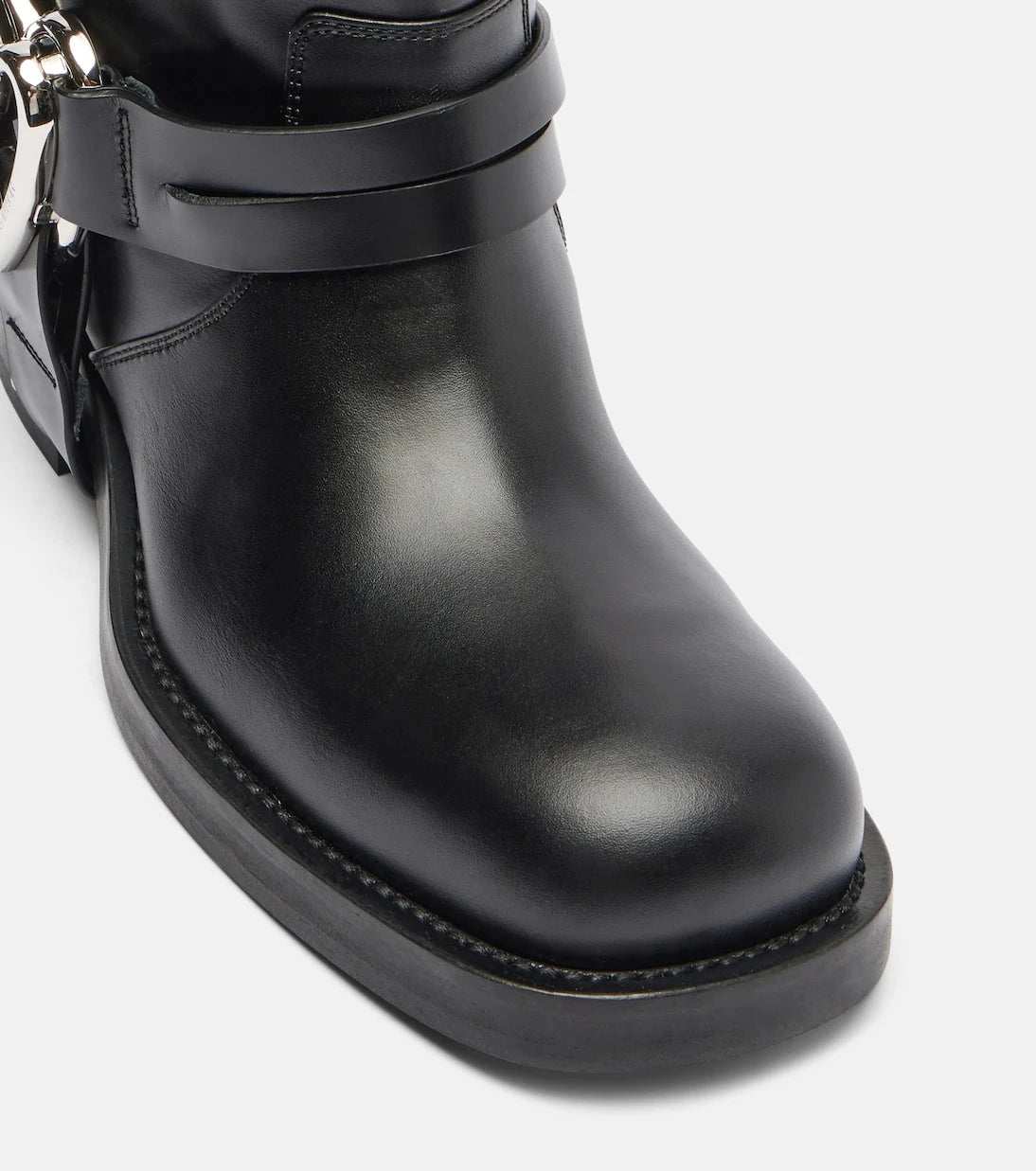 Mach & Mach - Double Heart leather biker boots