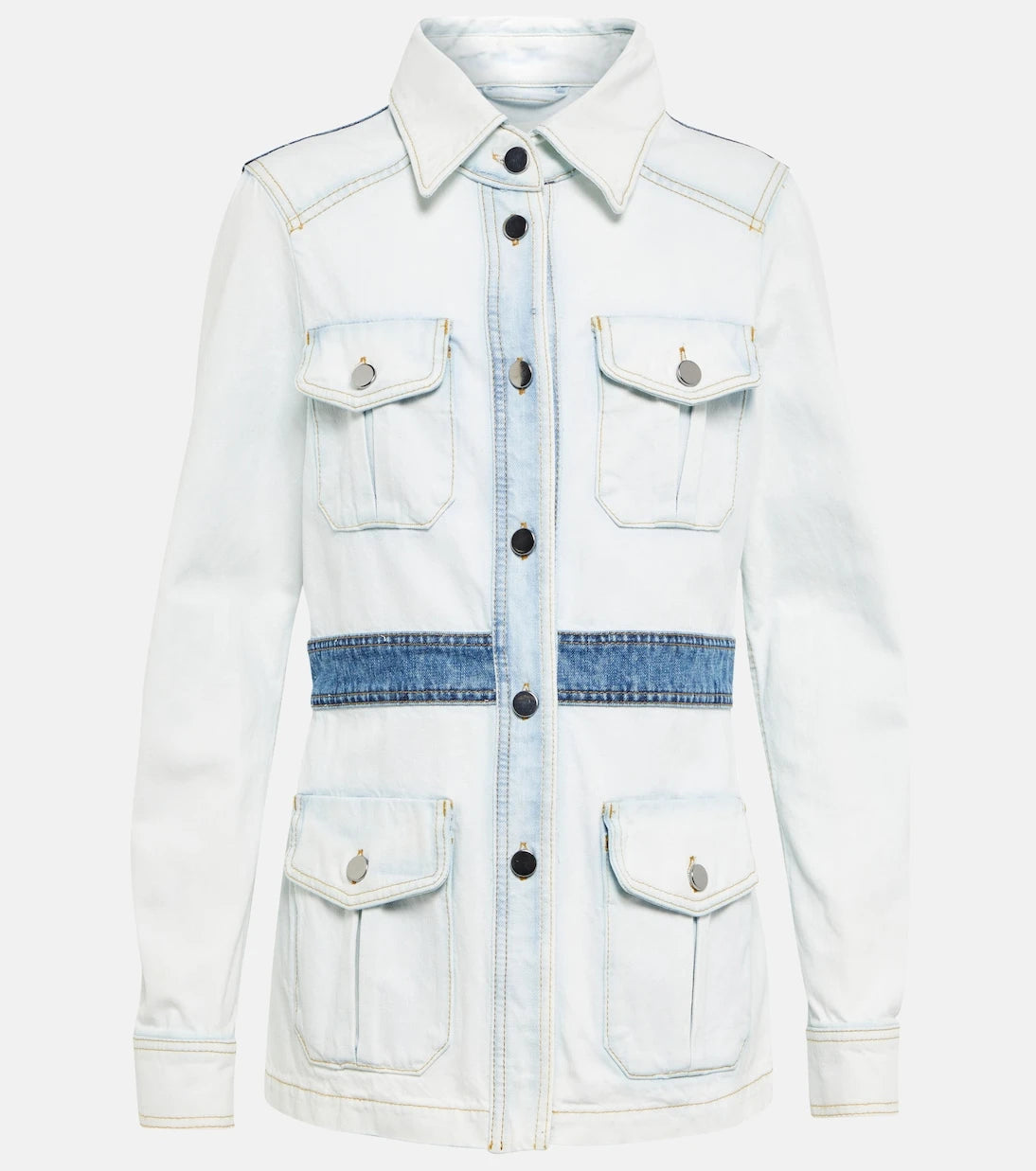 Dorothee Schumacher - Denim Love patchwork denim jacket
