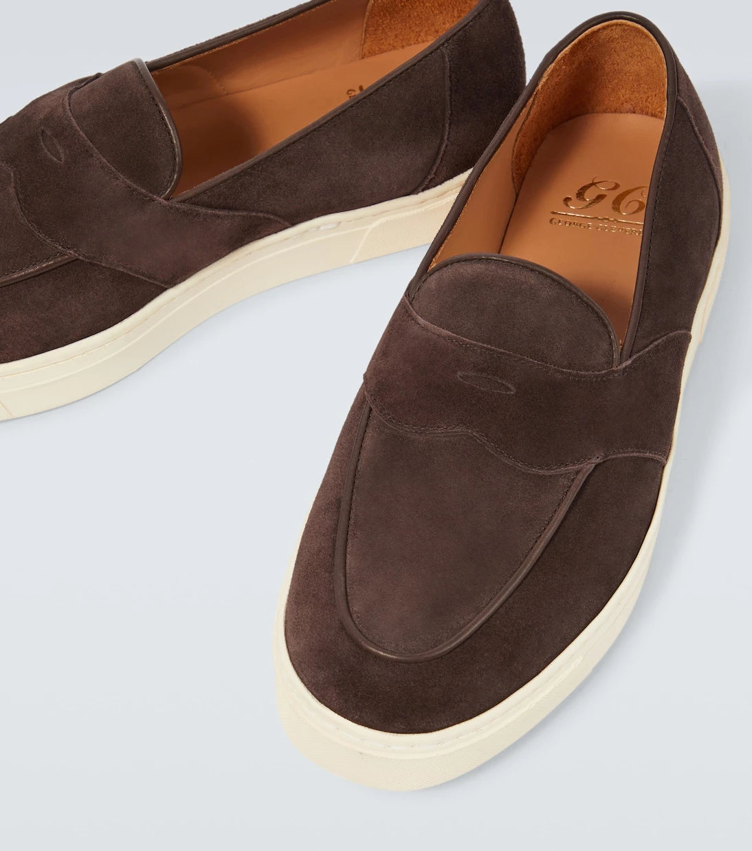 George Cleverley - Joey II suede penny loafers