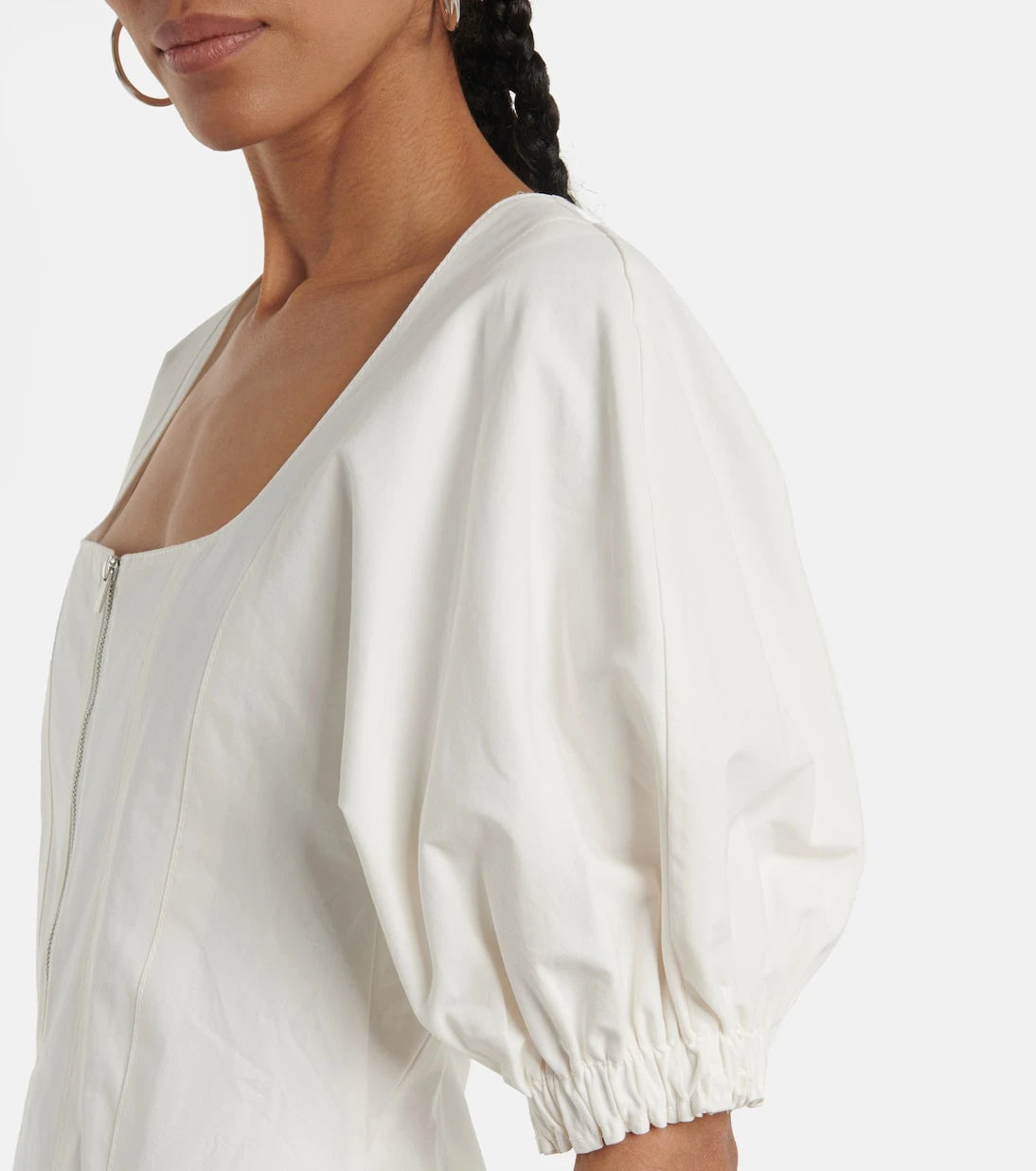 Proenza Schouler - White Label cotton and linen minidress