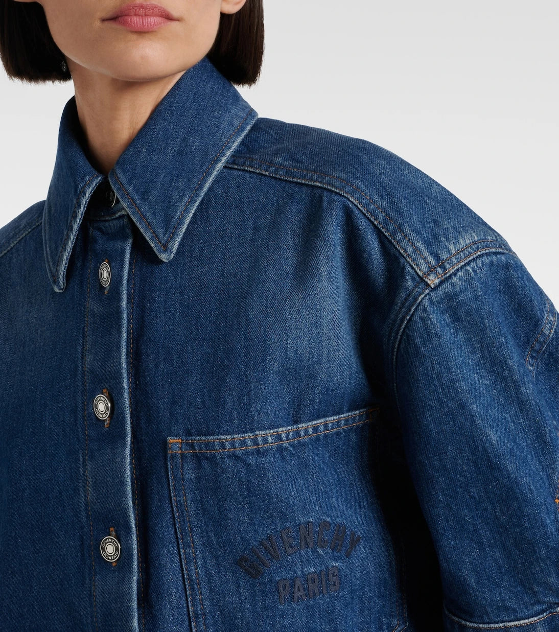 Givenchy - Oversized denim shirt