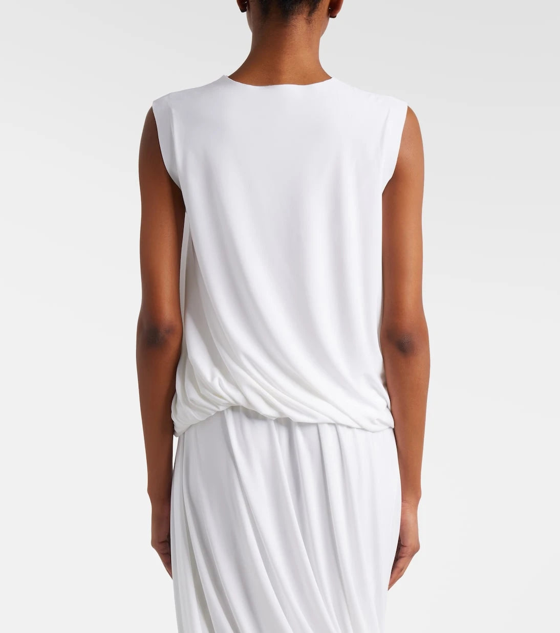 Norma Kamali - Twist jersey top