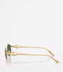 Jimmy Choo Gold Wire Hexagonal Zoey Sunglasses