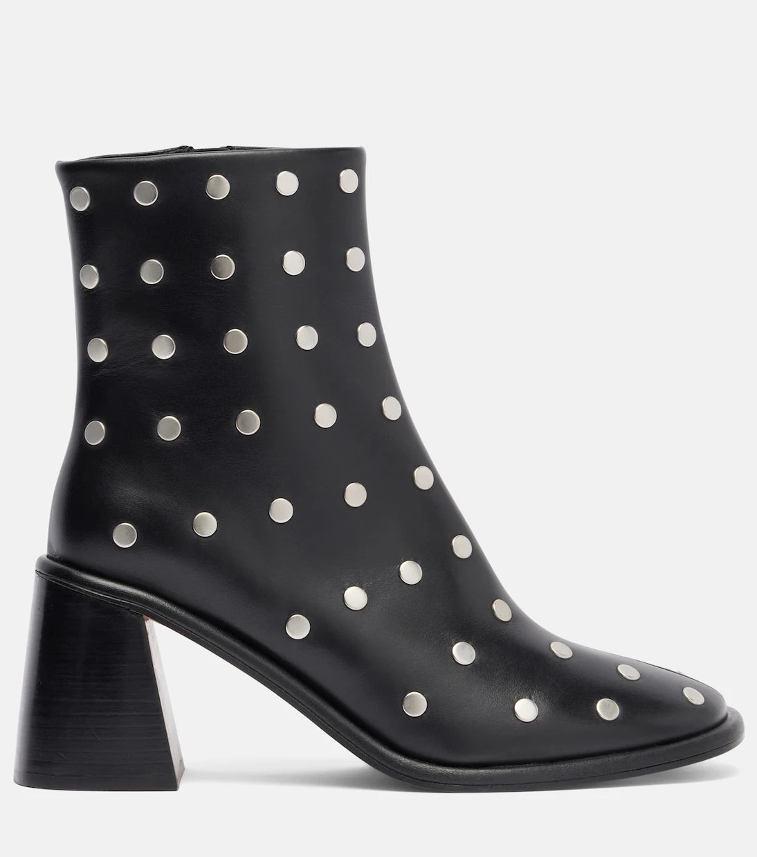 Souliers Martinez - Kima 80 studded leather ankle boots