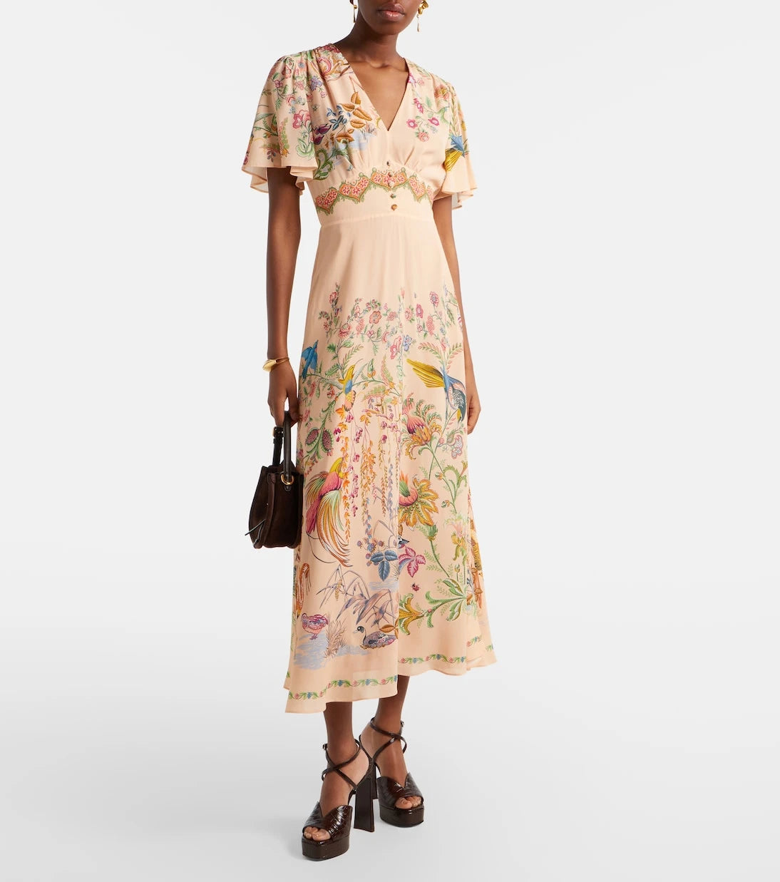 Etro - Printed midi dress