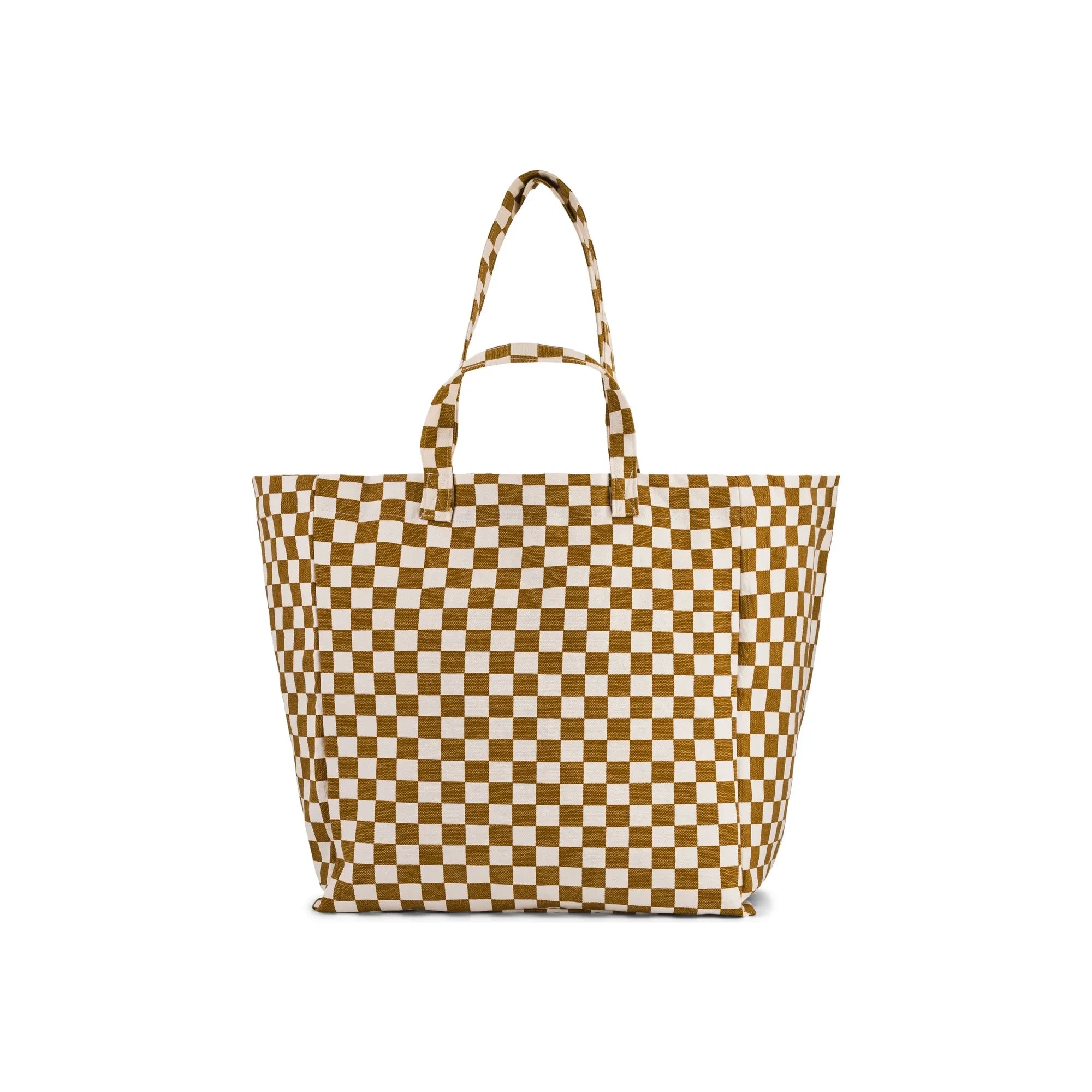 Rose in April - Elisa Damier tote bag | Caramel