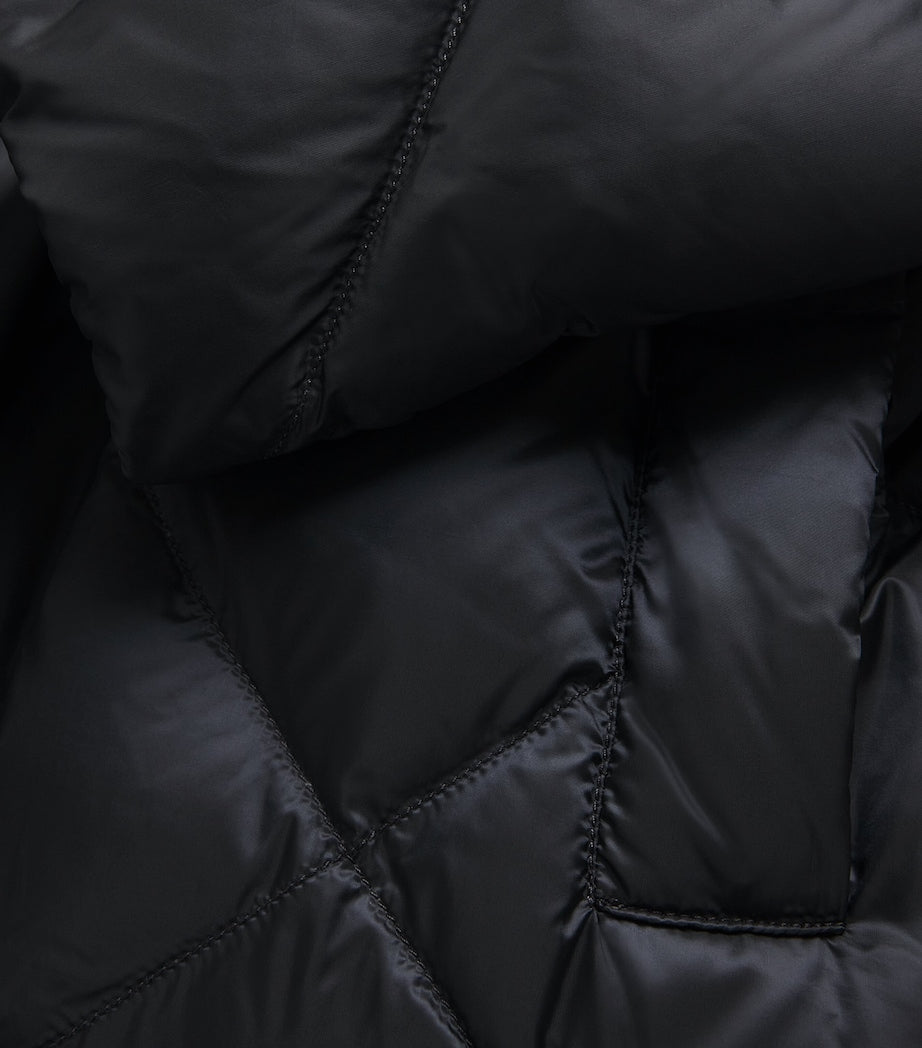 Black Down Water-Resistant The Cube Coat
