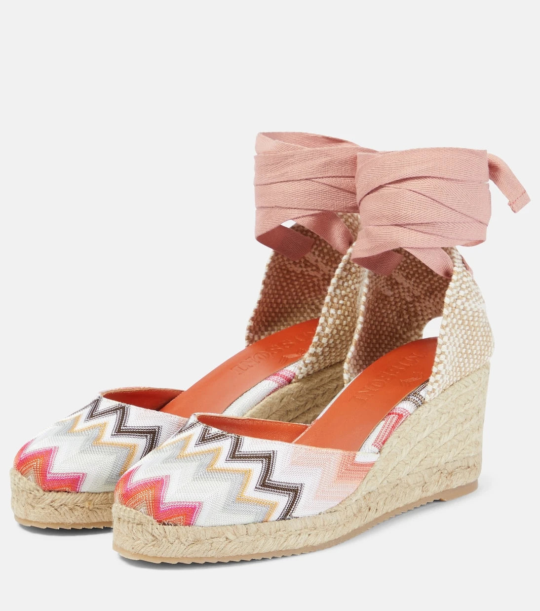 Missoni - Zig Zag Eva 80 espadrille wedges