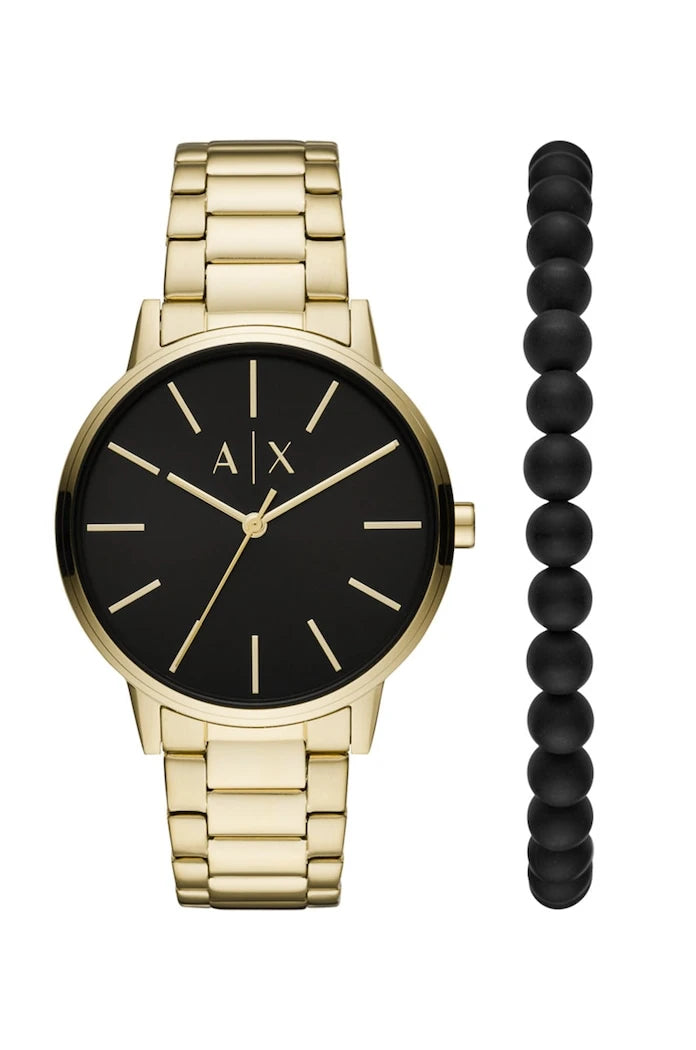 Armani Exchange - Часовник и гривна AX7119