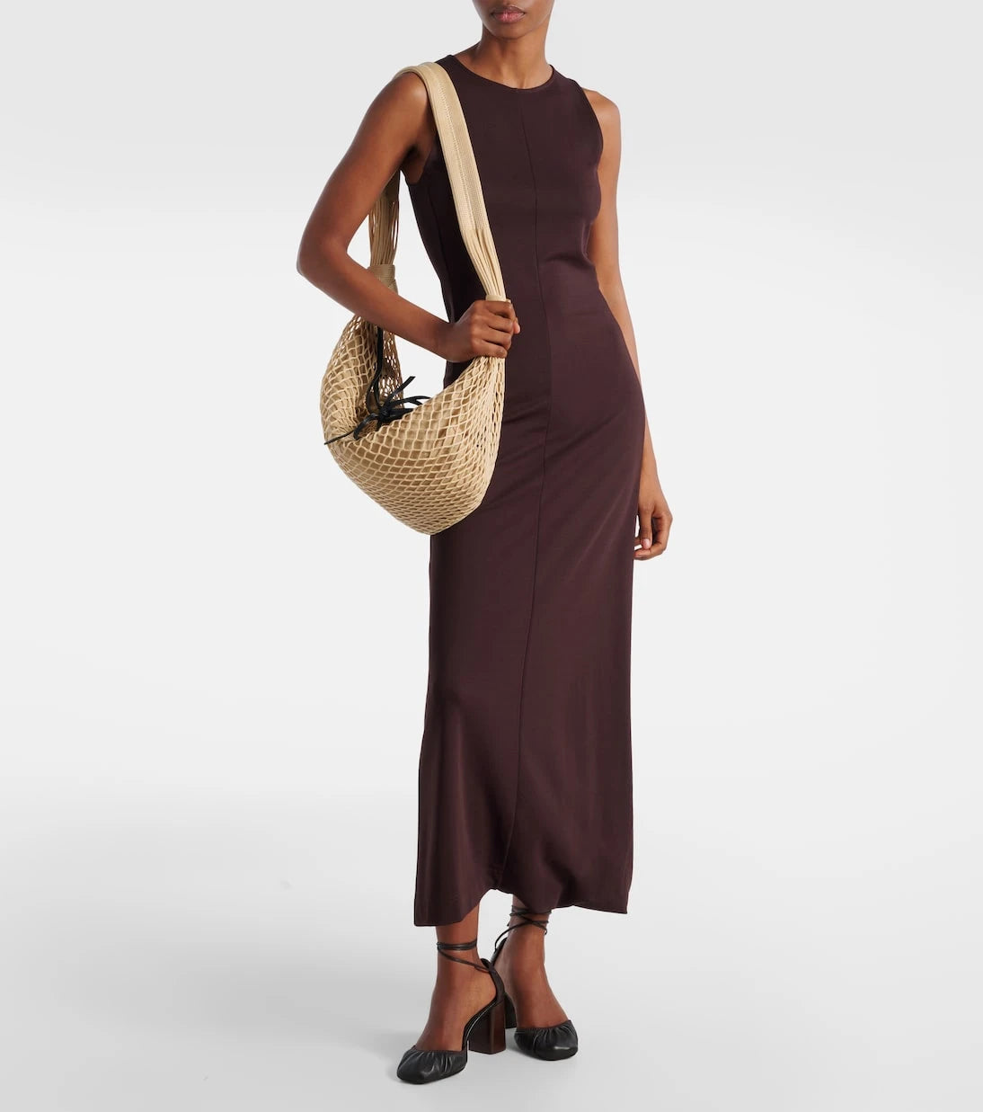 Lemaire - x Filt Croissant net shoulder bag