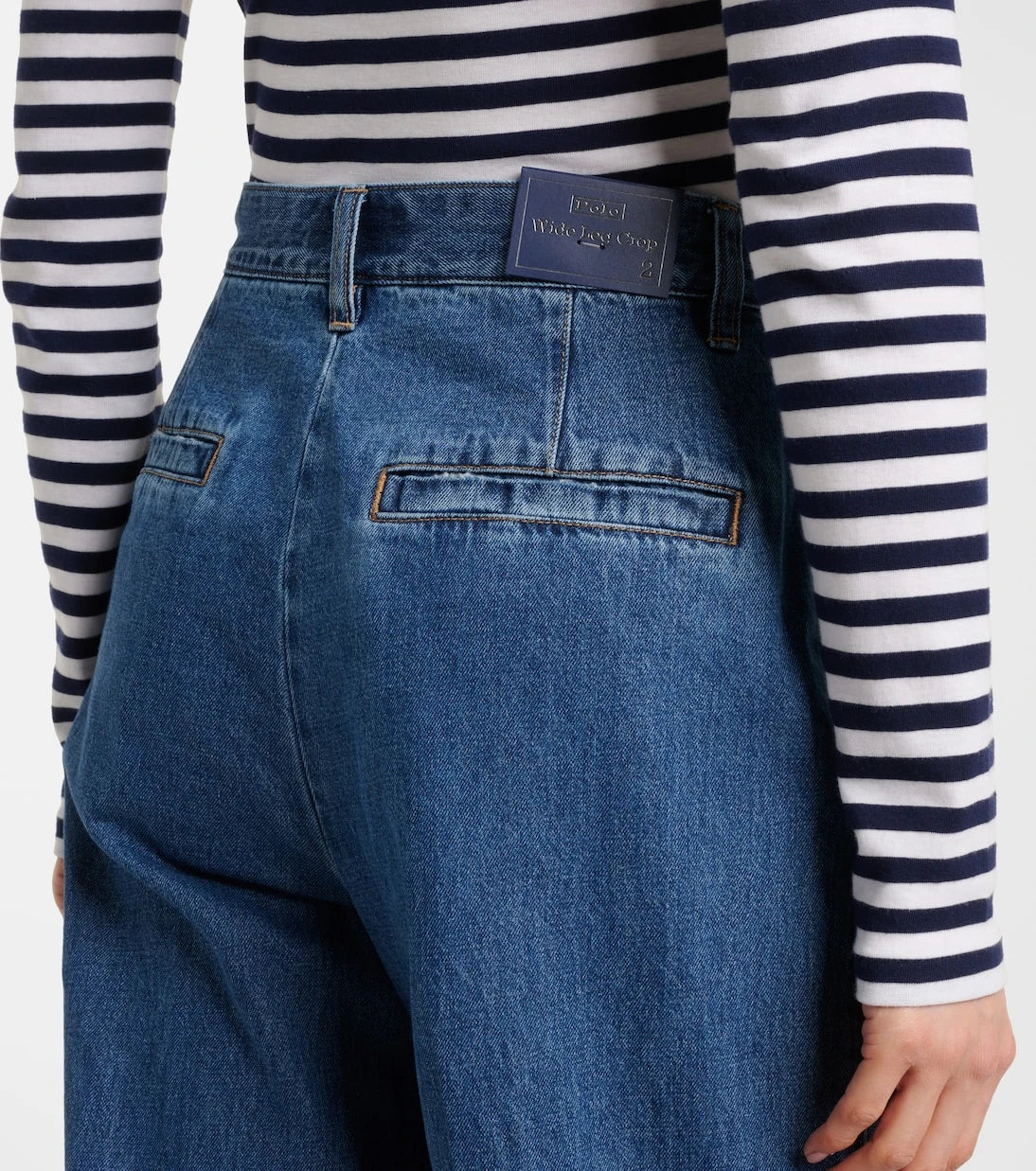 Polo Ralph Lauren - Kısa paçalı geniş kesim jean