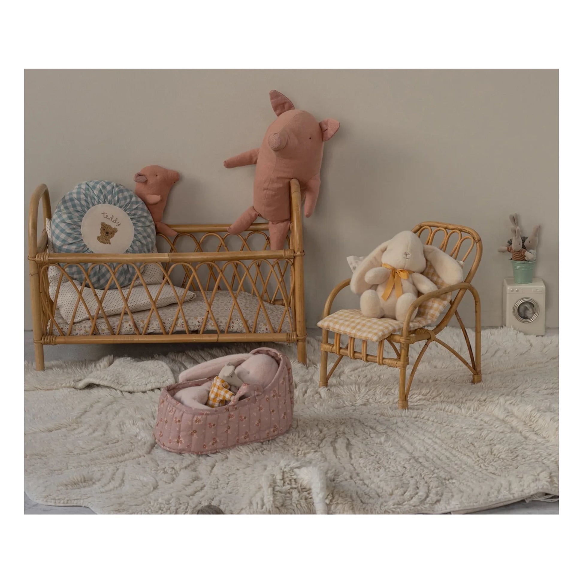 Maileg - Bassinet | Pink