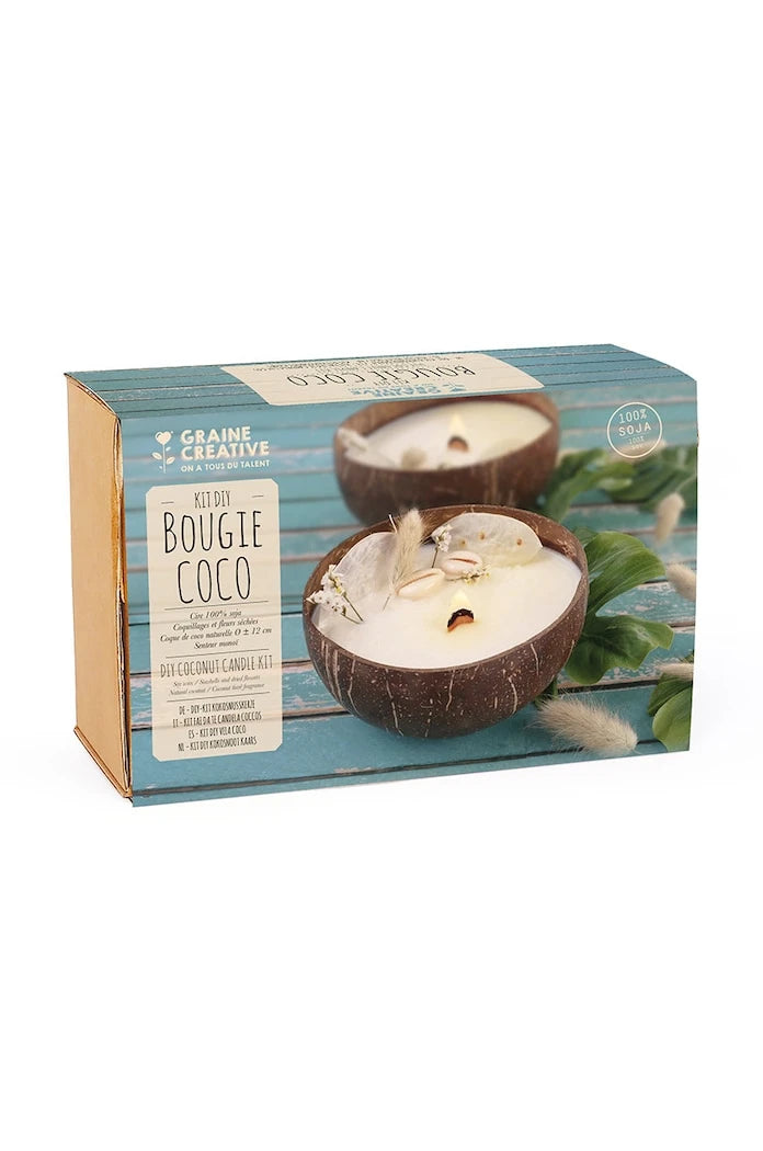Graine Creative DIY Aromalı Mum Seti Coconut Candle