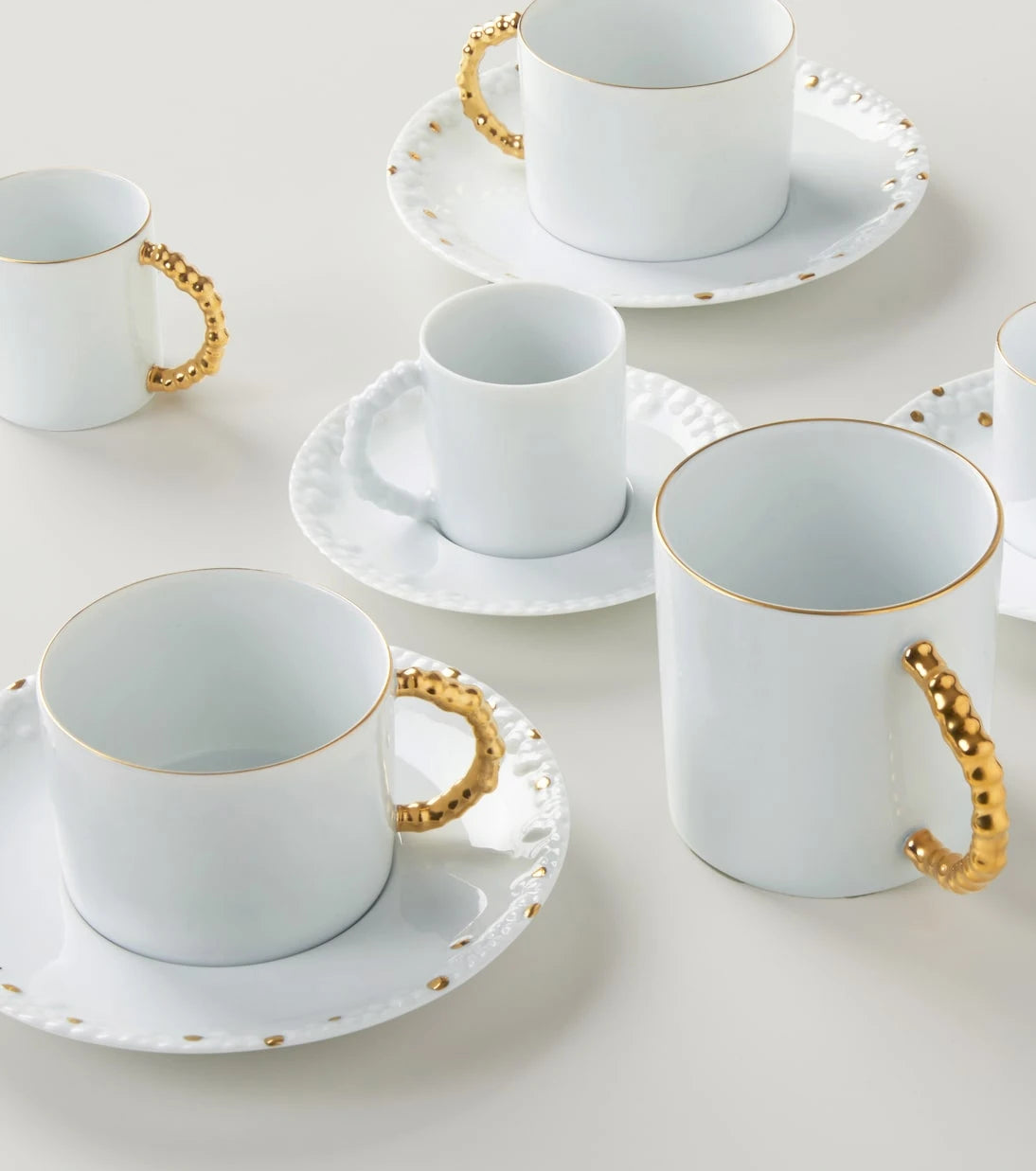 L'Objet - Haas Mojave set of 2 teacups and saucers