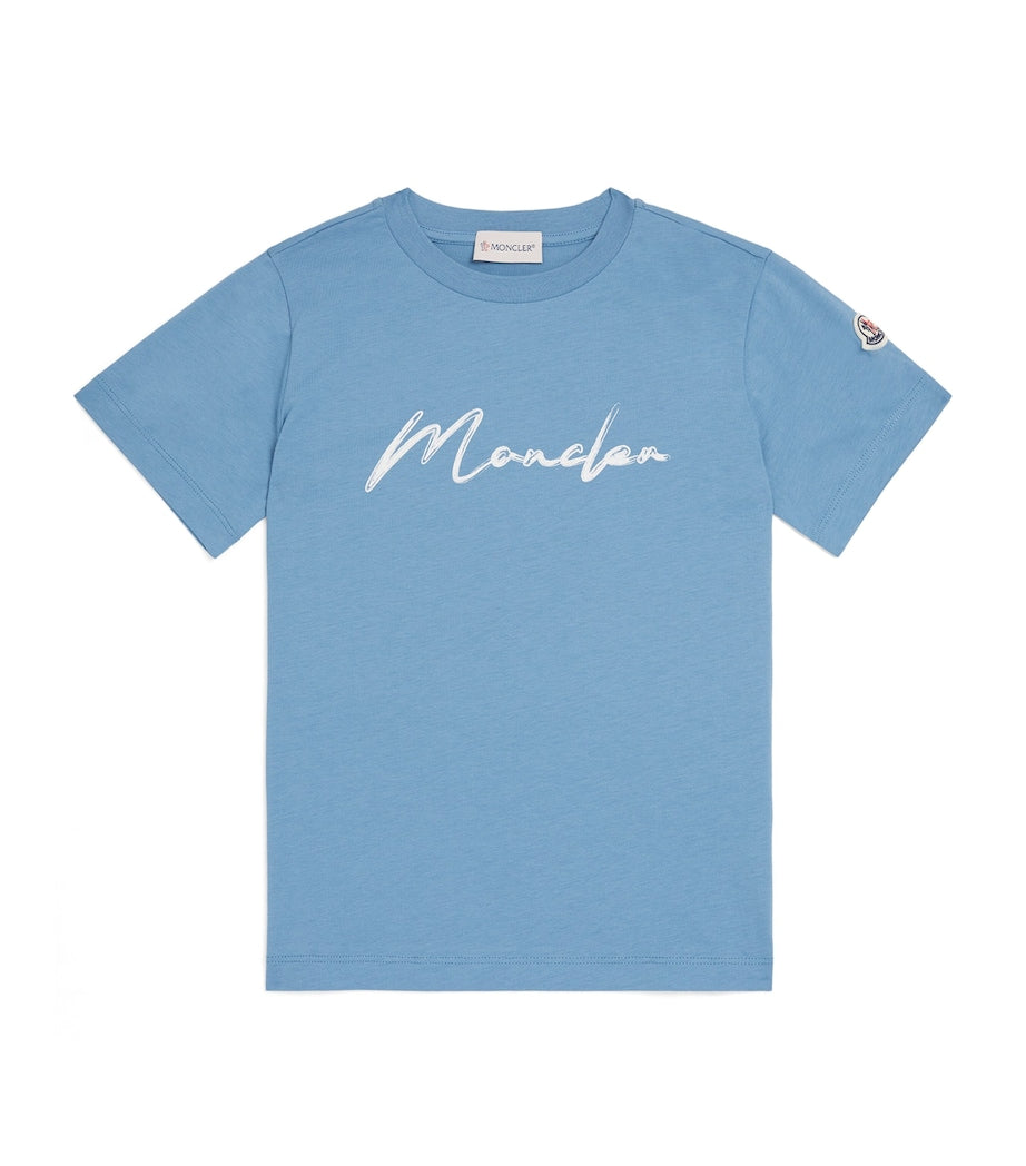 Moncler Enfant Cotton Logo T-Shirt (8-10 Years)