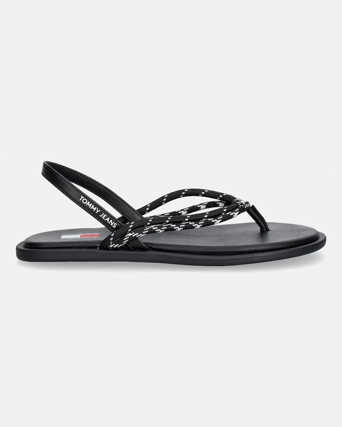 Tommy Jeans kadın sandalet TJW CASUAL ROPE SANDAL