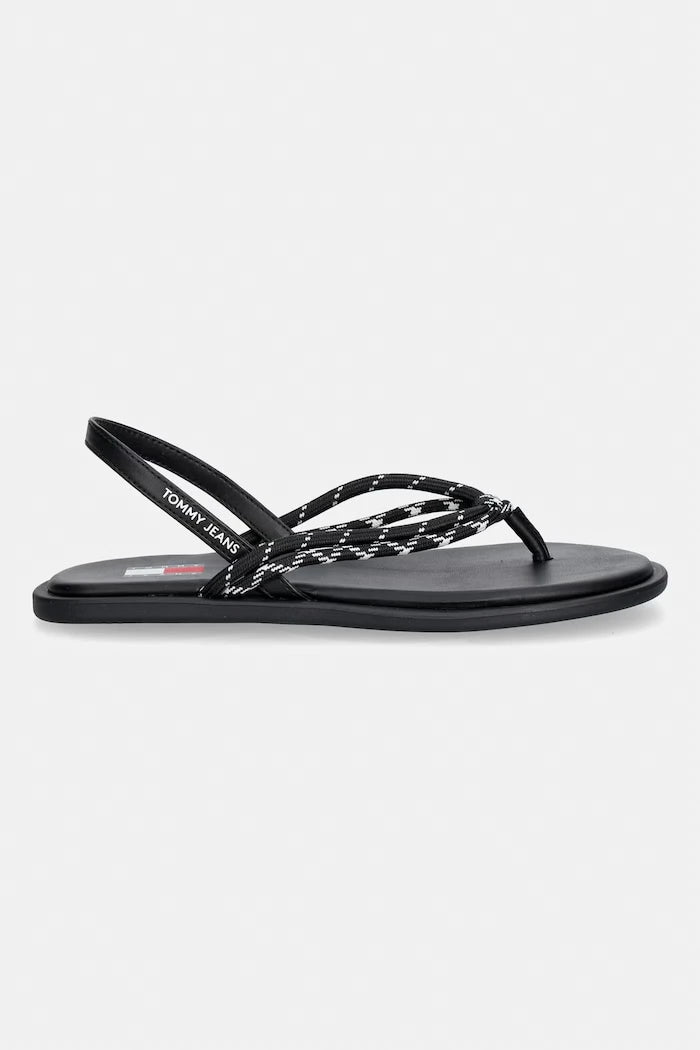 Tommy Jeans kadın sandalet TJW CASUAL ROPE SANDAL