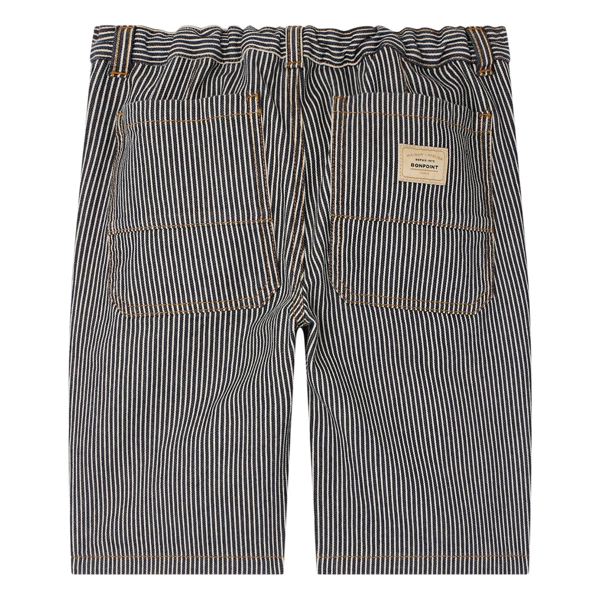 Bonpoint - Levon Organic Cotton Shorts | Grey