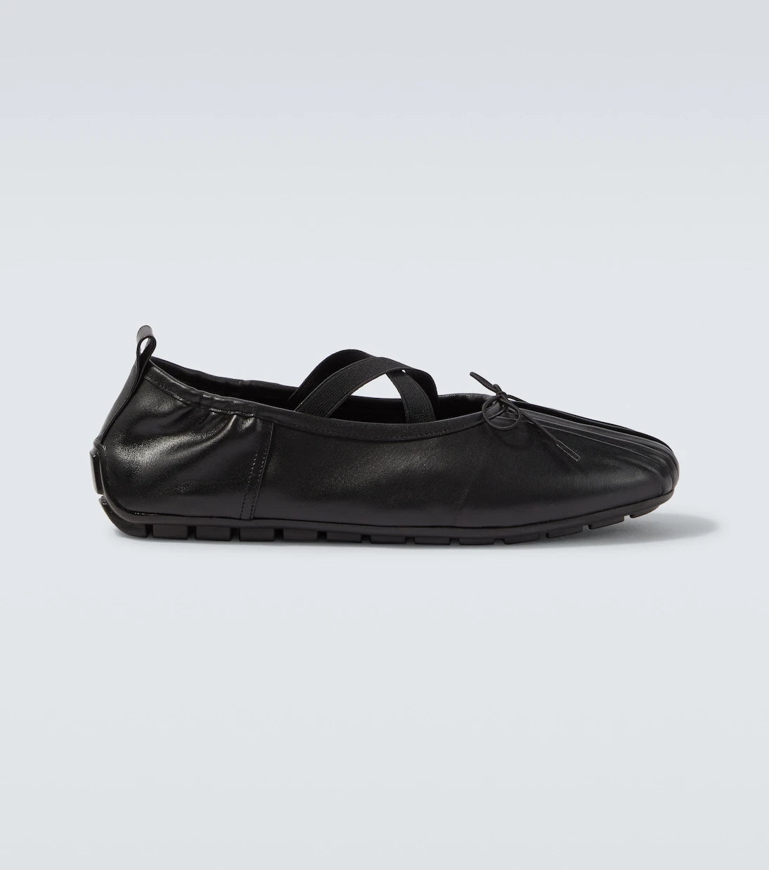 Simone Rocha - Ballerina Grip deri babetler