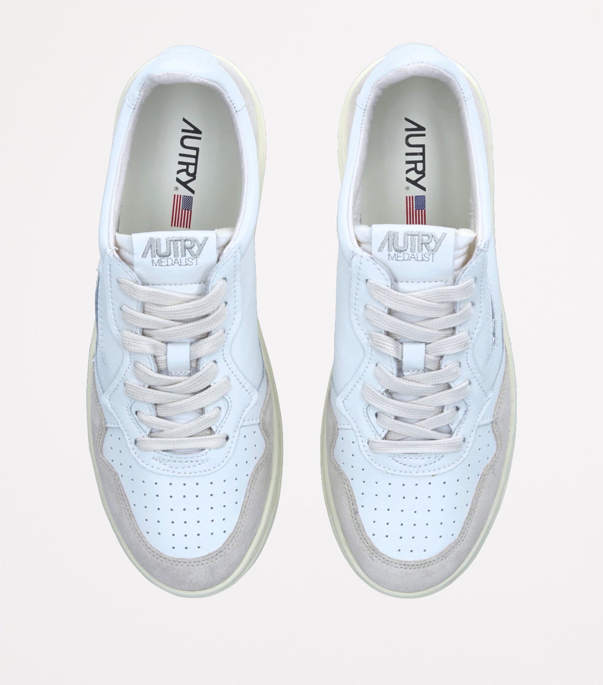 Autry Leather Medalist Low-Top Sneakers