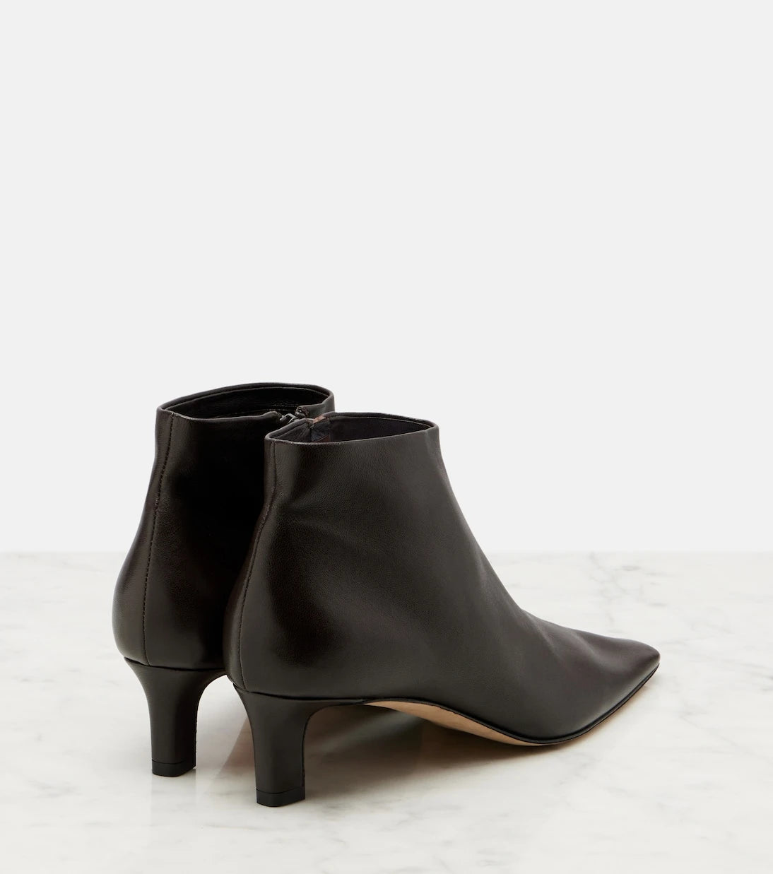 The Row - Carla 45 leather ankle boots